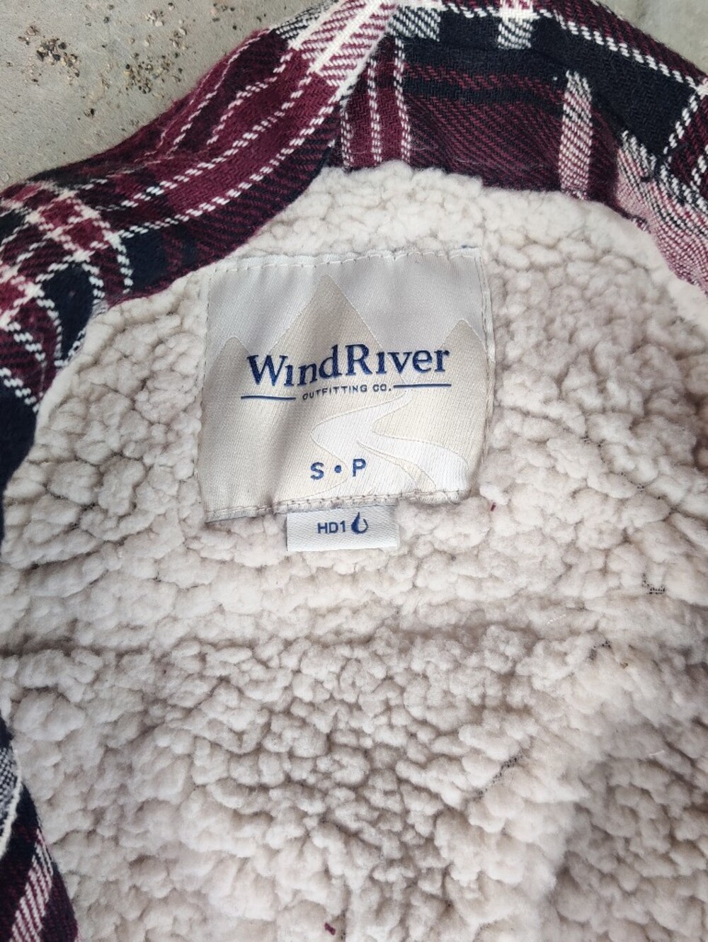 Sherpa-Lined Plaid Shacket by Wind River - Picture 4 of 5